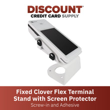 Load image into Gallery viewer, Clover Flex Fixed Stand and Screen Protector (White)
