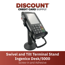 Load image into Gallery viewer, Ingenico Desk 3500 &amp; Desk 5000 Swivel and Tilt Stand
