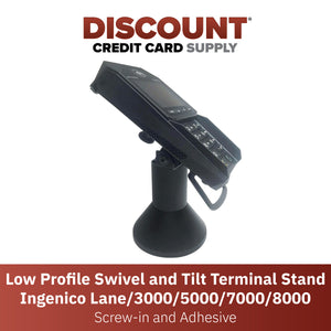 Ingenico Lane 3000 / 5000 / 7000 / 8000 Low Swivel and Tilt Stand