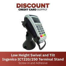 Load image into Gallery viewer, Ingenico ICT 220 &amp; ICT 250 Low Swivel and Tilt Stand
