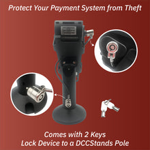 Load image into Gallery viewer, Device to Stand Security Tether Lock , Two Keys 8&quot;
