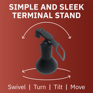 Ingenico Desk/1600 Low Swivel and Tilt Stand