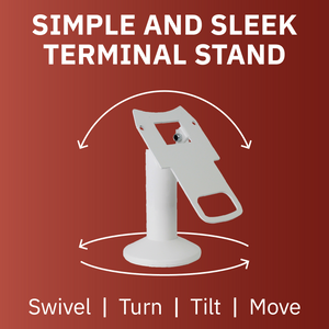 Clover Mini / Mini 3 Swivel and Tilt Stand (White)