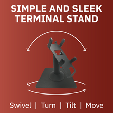 Load image into Gallery viewer, Dejavoo Z8 &amp; Dejavoo Z11 Freestanding Swivel and Tilt Stand with Square Plate

