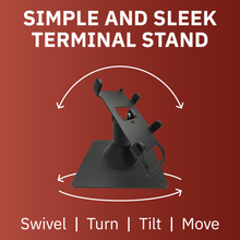 Load image into Gallery viewer, PAX S300 &amp; PAX SP30 Freestanding Low Swivel and Tilt Stand
