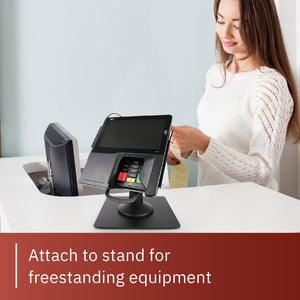 Freestanding Countertop Base Plate for Terminal and POS Equipment Stands