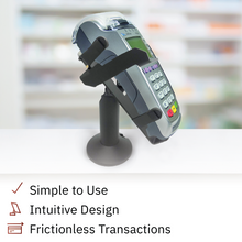 Load image into Gallery viewer, Verifone Vx520 Swivel and Tilt Stand with Key Locking Mechanism
