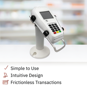 First Data FD35 / First Data FD40 Swivel and Tilt Stand (White)