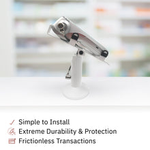 Load image into Gallery viewer, PAX A920 Swivel and Tilt Stand with Device to Stand Security Tether Lock, Two Keys 8&quot;
