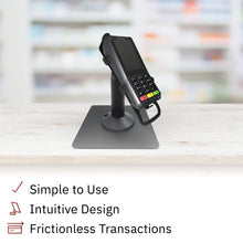 Load image into Gallery viewer, Verifone V200C and V200C Plus Freestanding Swivel and Tilt Stand with Square Plate
