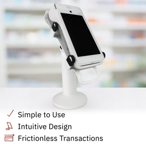 PAX A920 / A920 Pro Swivel and Tilt Stand (White)