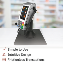 Load image into Gallery viewer, Pax A80 Freestanding Swivel and Tilt Stand with Square Plate
