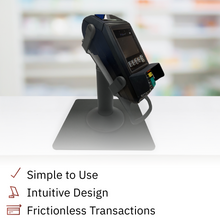 Load image into Gallery viewer, Dejavoo Z8 &amp; Dejavoo Z11 Freestanding Swivel and Tilt Stand with Square Plate
