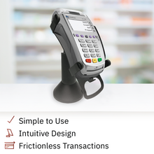 Load image into Gallery viewer, Verifone Vx520 Swivel Stand and Spill Cover
