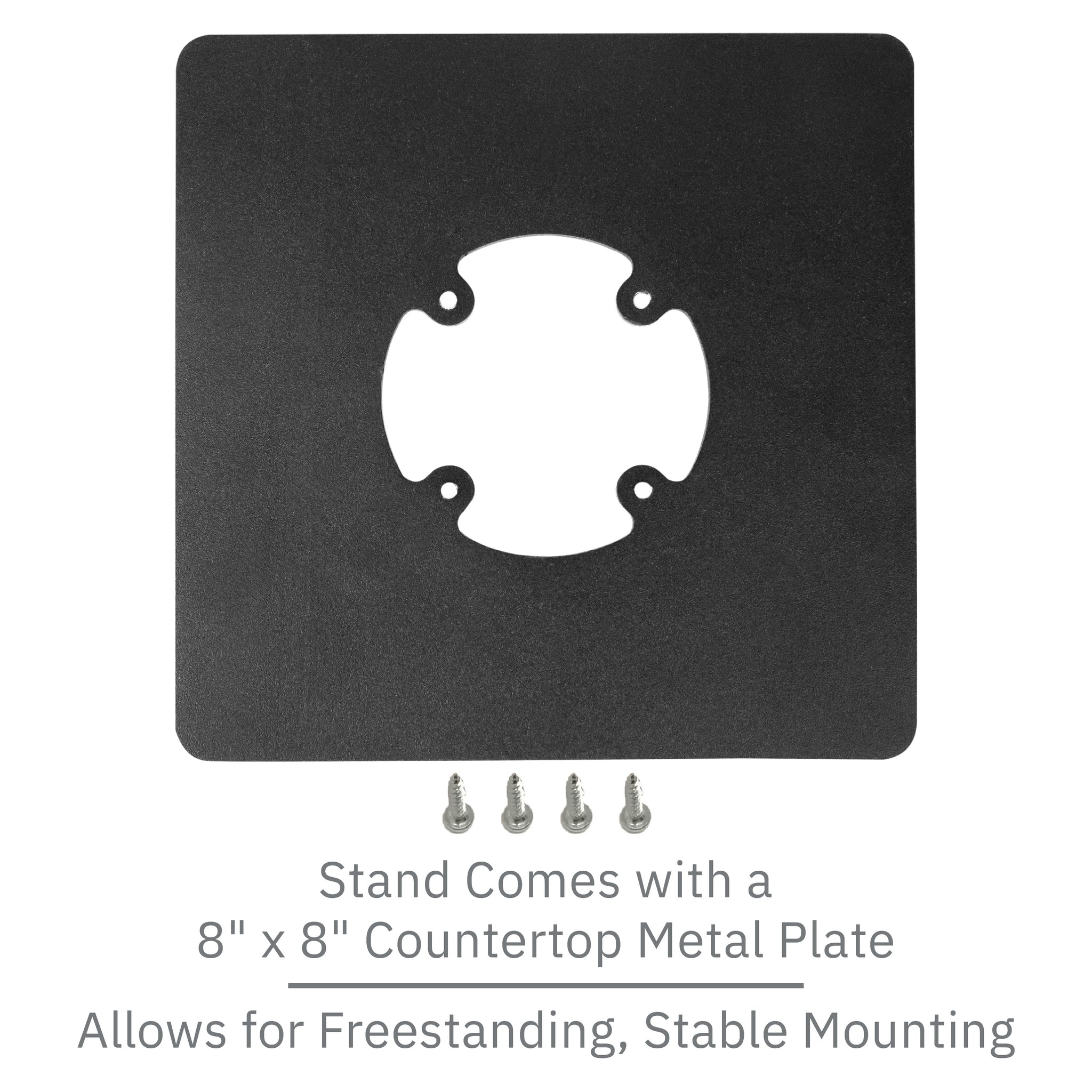 DCC Stands Ingenico Terminal Stand - 7 Inch Freestanding Swivel & Tilt POS Display
