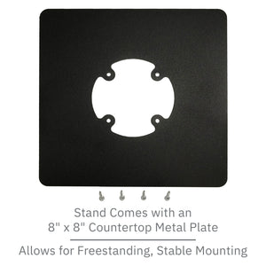 Pax Px5 Freestanding Swivel and Tilt Stand with Square Plate