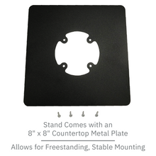 Load image into Gallery viewer, Castles VEGA3000 Freestanding Low Swivel and Tilt Touch Countertop Stand
