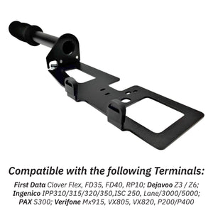 Drive-Thru Hand Held Mount For Vx805, Vx820, P200/ P400, IPP310/320/350, S300 and Z3/Z6
