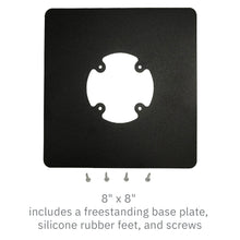 Load image into Gallery viewer, Dejavoo QD2, QD4, &amp; QD5 Low Freestanding Swivel and Tilt Stand with Square Plate

