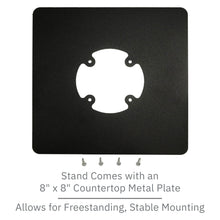 Load image into Gallery viewer, Pax Px5 Freestanding Low Swivel and Tilt Stand with Square Plate
