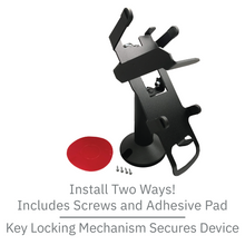 Load image into Gallery viewer, First Data FD130 / FD150 Swivel and Tilt Stand with Key Locking Mechanism
