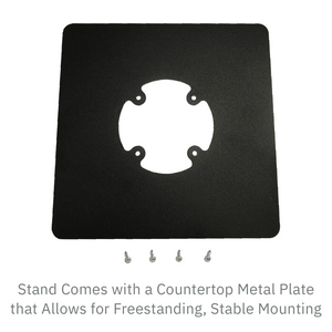 Ingenico ICT 220 & ICT 250 Freestanding Low Swivel and Tilt Stand with Square Plate