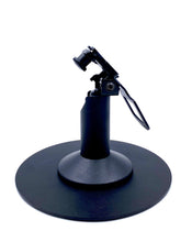 Load image into Gallery viewer, Ingenico Desk/2600 Low Freestanding Swivel and Tilt Stand with Round Plate
