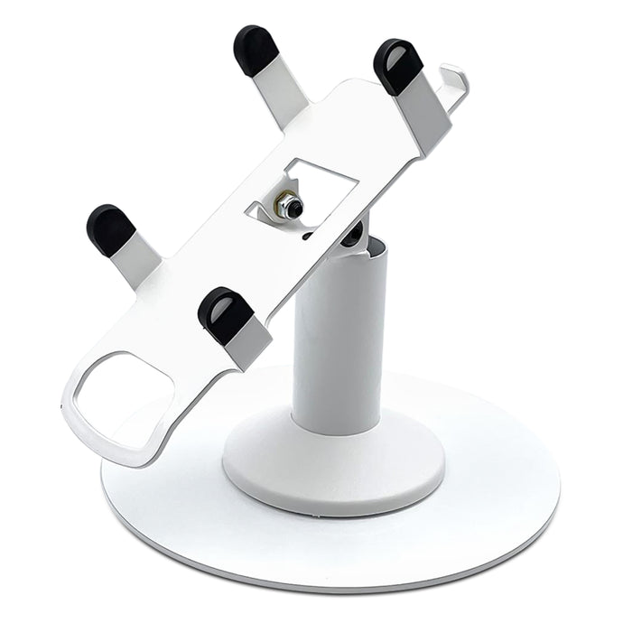 Dejavoo Z8 & Dejavoo Z11 Freestanding Low Swivel and Tilt Swivel Stand with Round Plate (White)