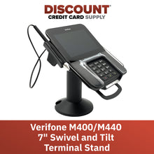 Load image into Gallery viewer, Verifone M400 / Verifone M440 Low Swivel and Tilt Stand
