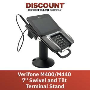 Verifone M400 / Verifone M440 Low Swivel and Tilt Stand