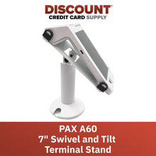Load image into Gallery viewer, PAX A60 Swivel and Tilt Stand (White)
