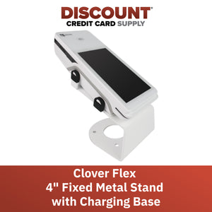 Clover Flex Fixed Stand with Charging Base (White)