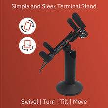 Load image into Gallery viewer, PAX A80 Swivel and Tilt Stand with Key Locking Mechanism
