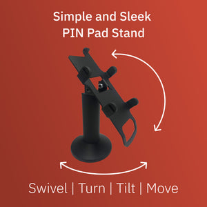 Verifone Vx820 Swivel and Tilt Stand and Spill Cover