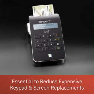 Reinersct cyberJack Universal RFID Chip Card Reader Solisystems 2718800-101 Full Device Protective Spill Cover