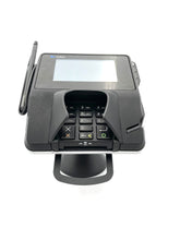 Load image into Gallery viewer, Verifone Mx915 &amp; Verifone Mx925 Freestanding Low Swivel and Tilt Stand with Round Plate
