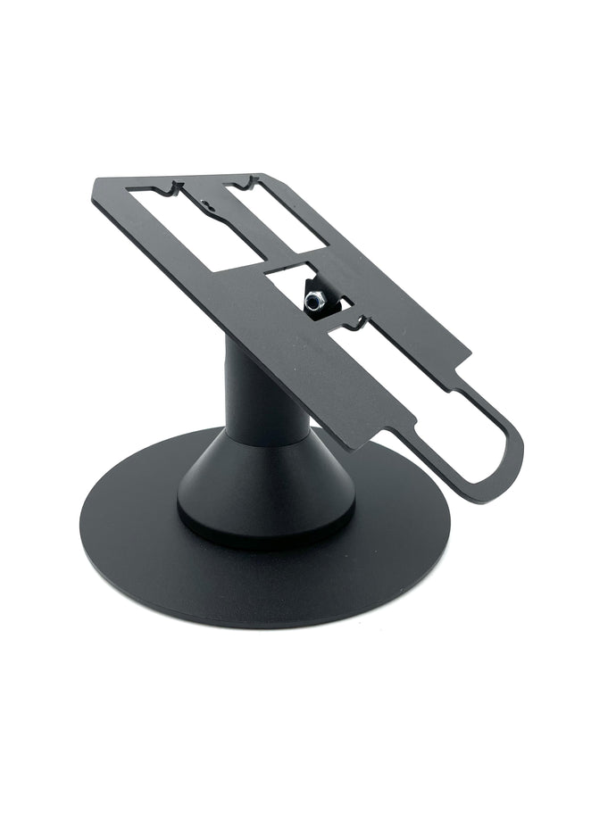 Verifone Mx915 / Mx925 Freestanding Low Swivel and Tilt Stand with Round Plate