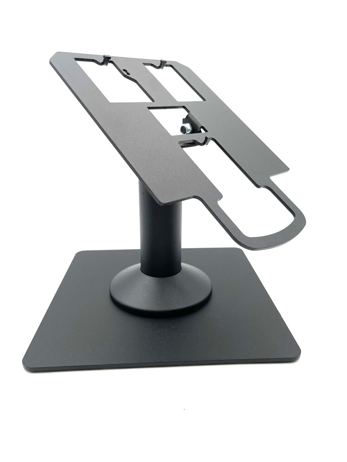 Verifone Mx915 / Verifone Mx925 Freestanding Swivel and Tilt Stand with Square Plate