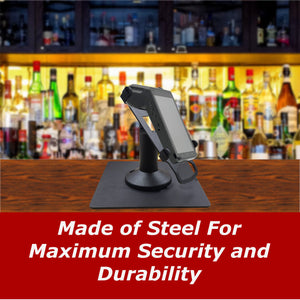 Dejavoo QD2, QD4, & QD5 Low Freestanding Swivel and Tilt Stand with Square Plate