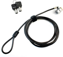 Load image into Gallery viewer, Tether Lock and Security Cable, Two Keys 6.6 foot
