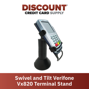 Vx820 Freestanding Swivel and Tilt Stand with Round Plate