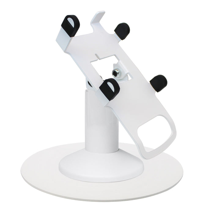 Dejavoo Z3 & Dejavoo Z6 Freestanding Low Swivel and Tilt Stand with Round Plate (White)