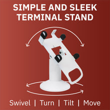 Load image into Gallery viewer, Dejavoo Z3 &amp; Dejavoo Z6 Low Swivel and Tilt Swivel Stand (White)
