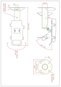 Verifone V400M Sturdy Wall Mount