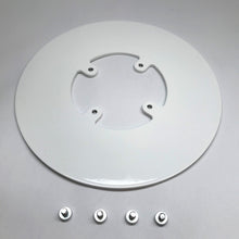Load image into Gallery viewer, Clover Flex Low Freestanding Swivel Stand with Round Plate (White)
